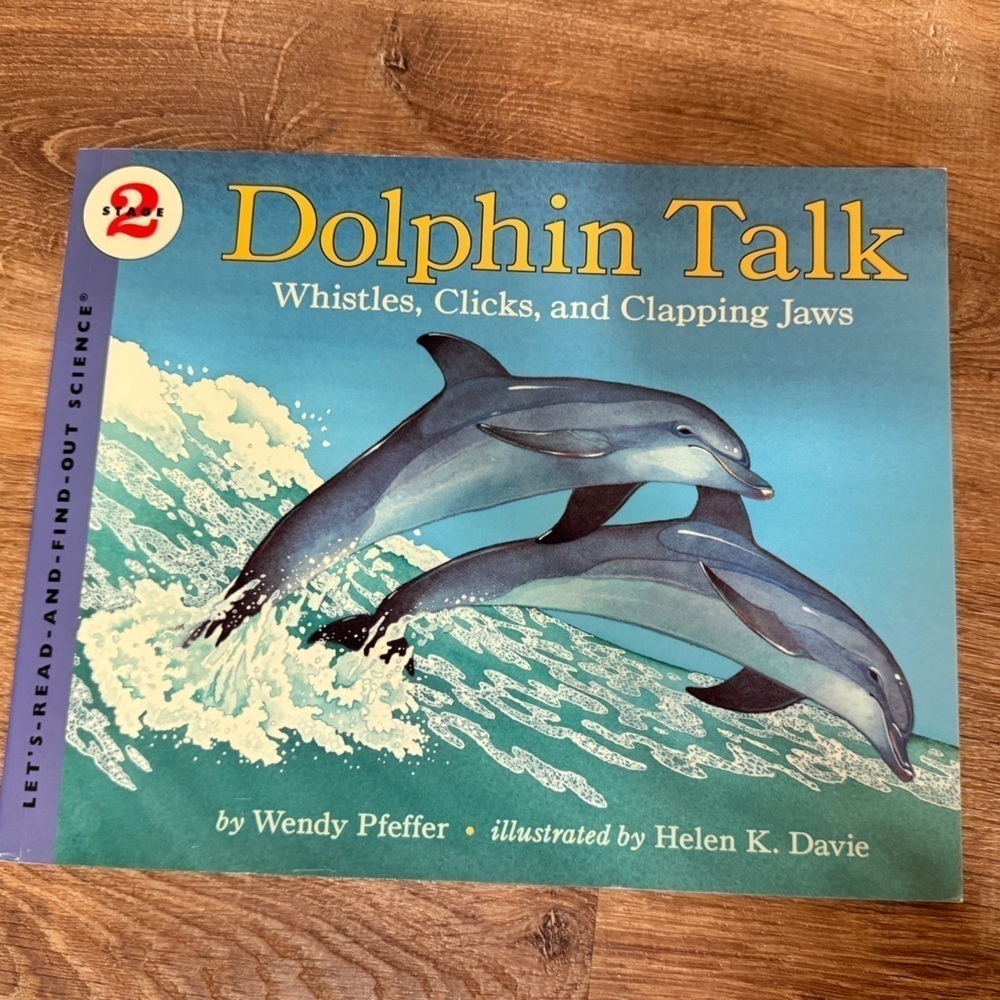 Dolphin Talk kids book​​​​​​​​